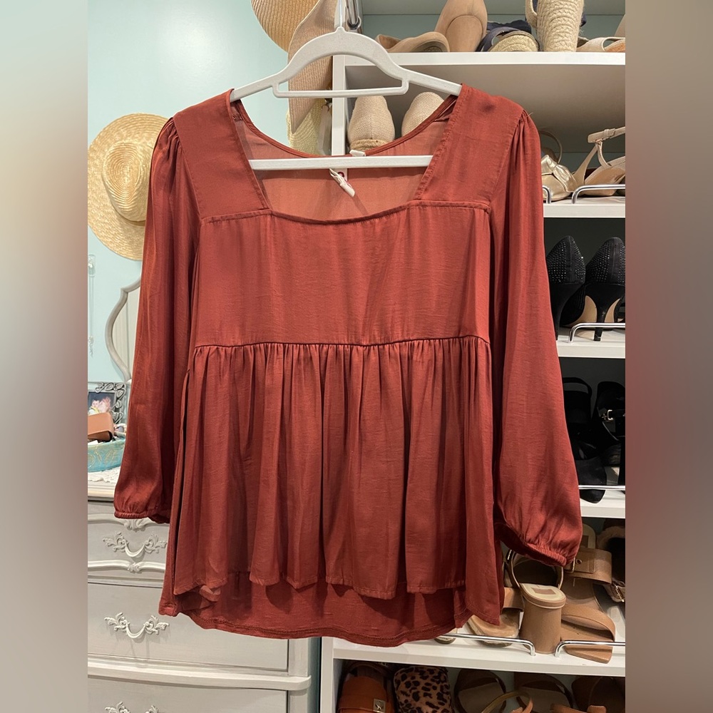 Anthropologie Baby Doll top by Dolan